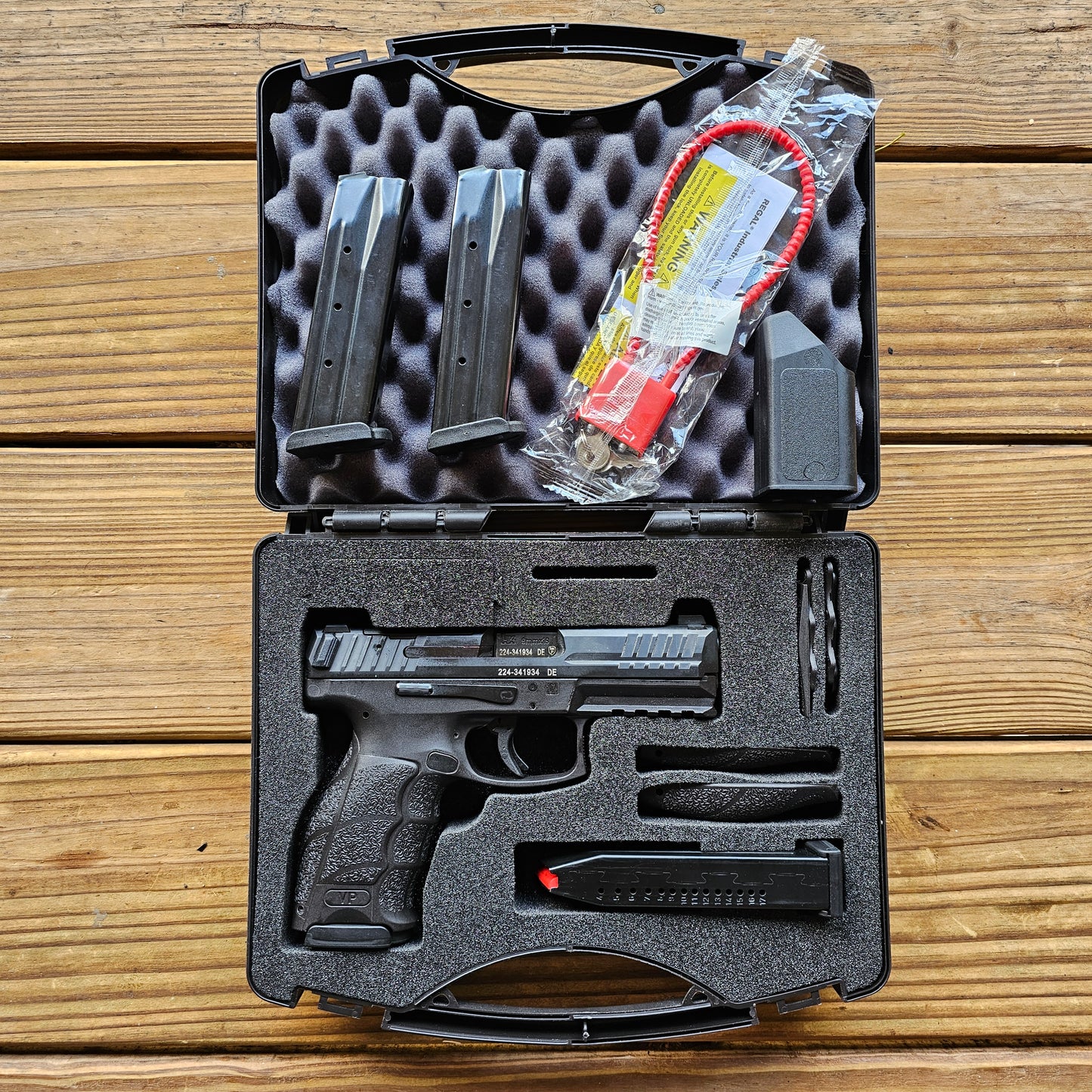 H&K VP9-B 9mm 4.1" Black 81000732 - Custom Machined Concepts