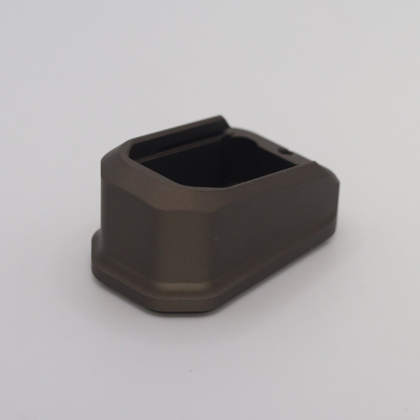 Micro Dagger +2 Mag Extension – Burnt Bronze – Glock 43/48 Compatible - Custom Machined Concepts