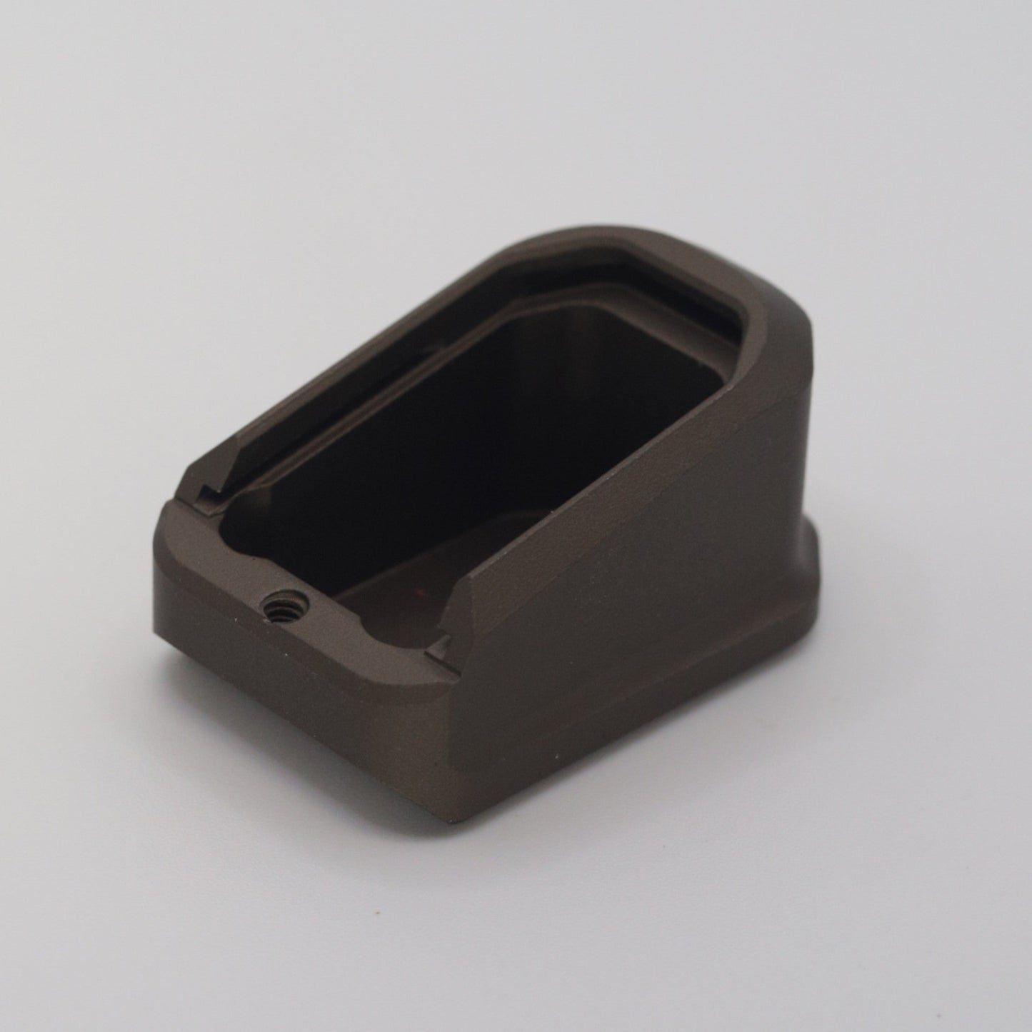 Micro Dagger +2 Mag Extension – Burnt Bronze – Glock 43/48 Compatible - Custom Machined Concepts