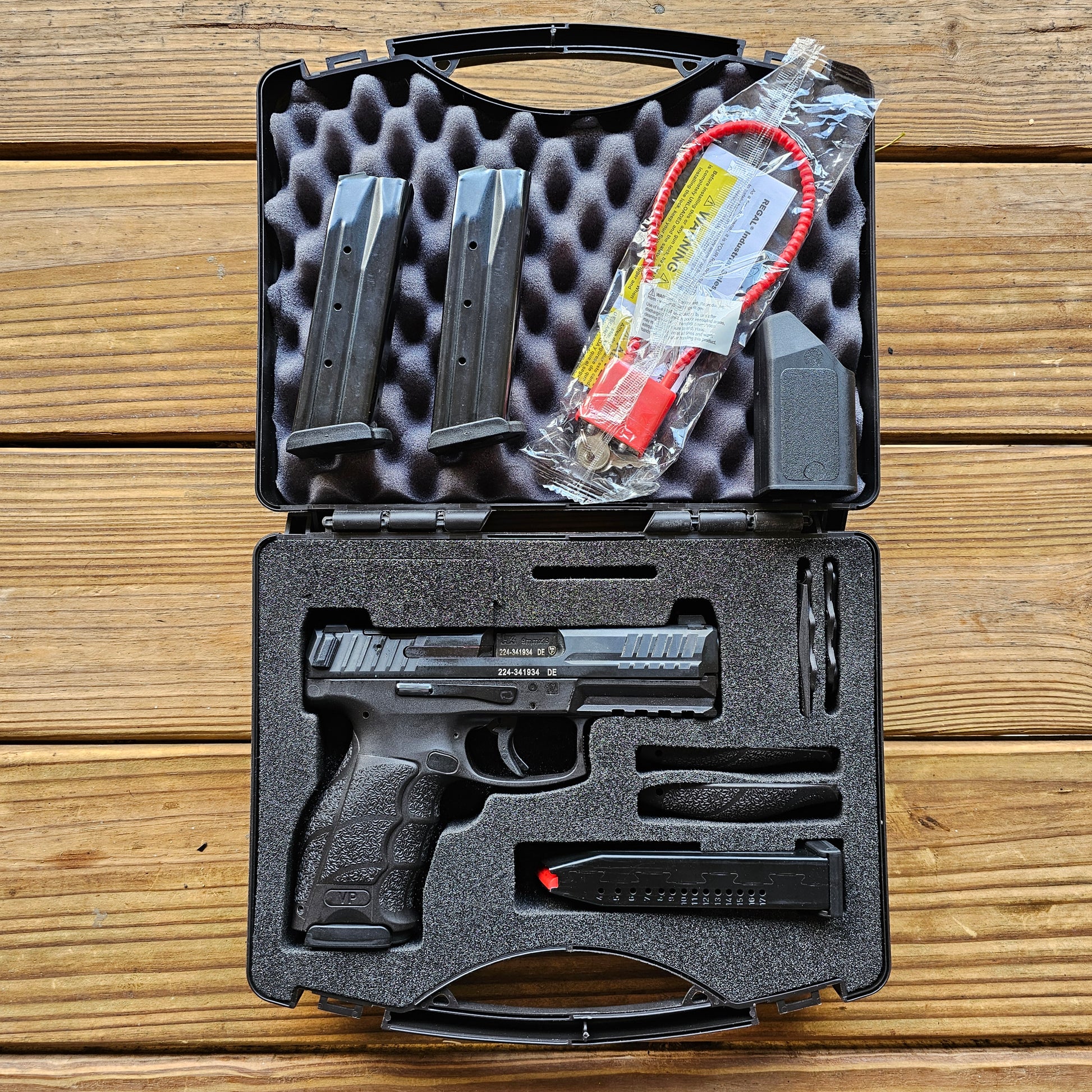 H&K VP9-B 9mm 4.1" Black 81000732 - Custom Machined Concepts