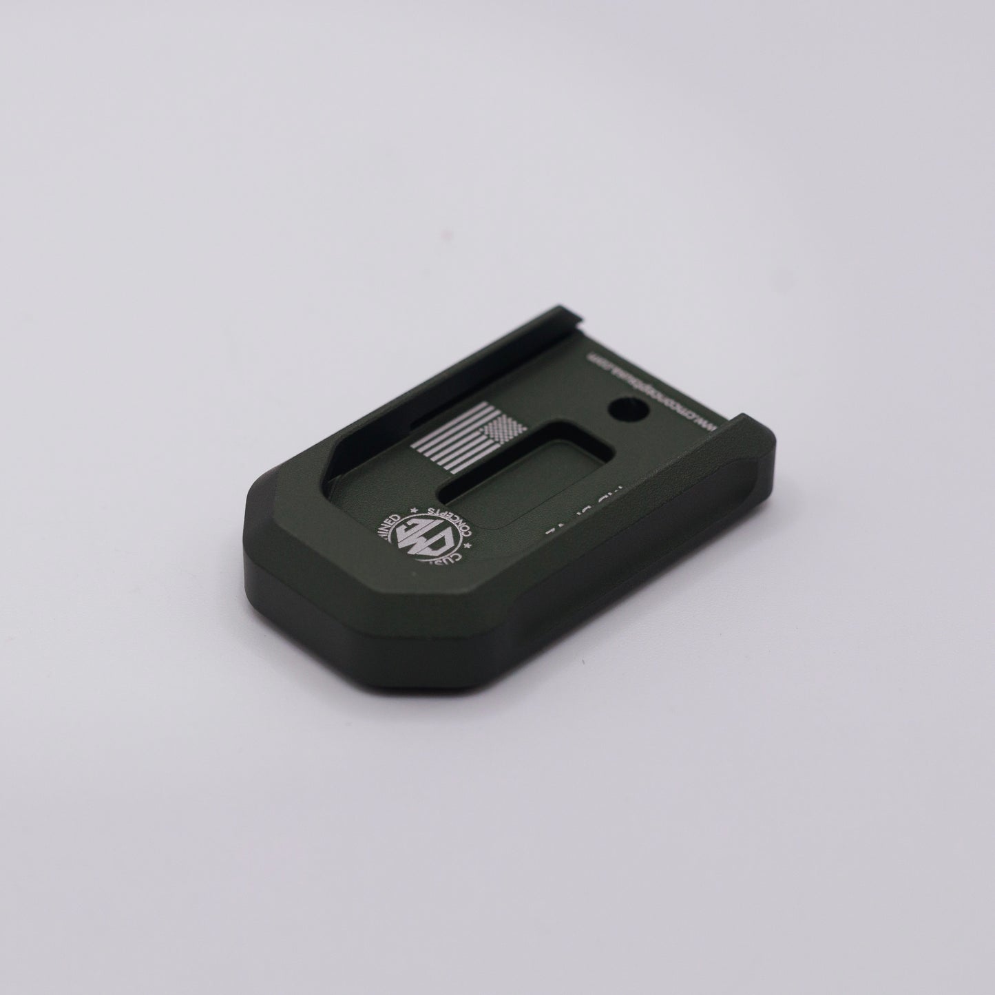 ODG Anodized Base Plate – PSA Micro Dagger 15-Round Magazine Upgrade - Custom Machined Concepts